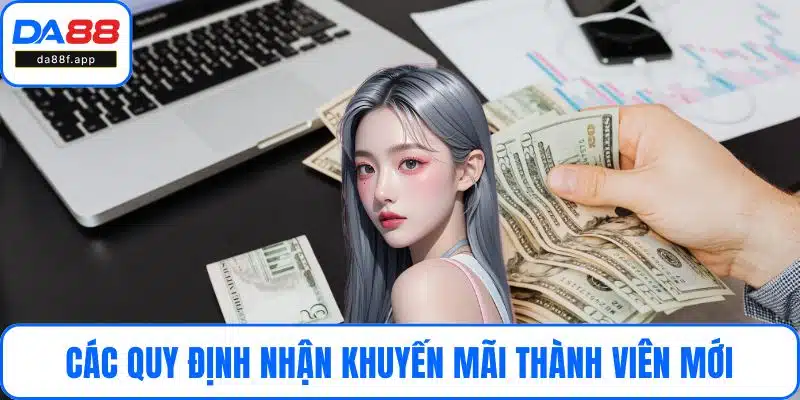 Các quy định nhận khuyến mãi thành viên mới