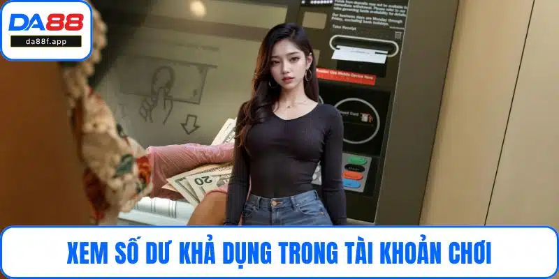 Xem số dư khả dụng trong tài khoản chơi